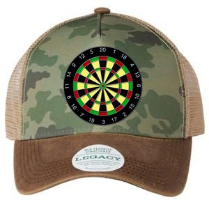 Flat Dart Board Gaming Legacy Tie Dye Trucker Hat