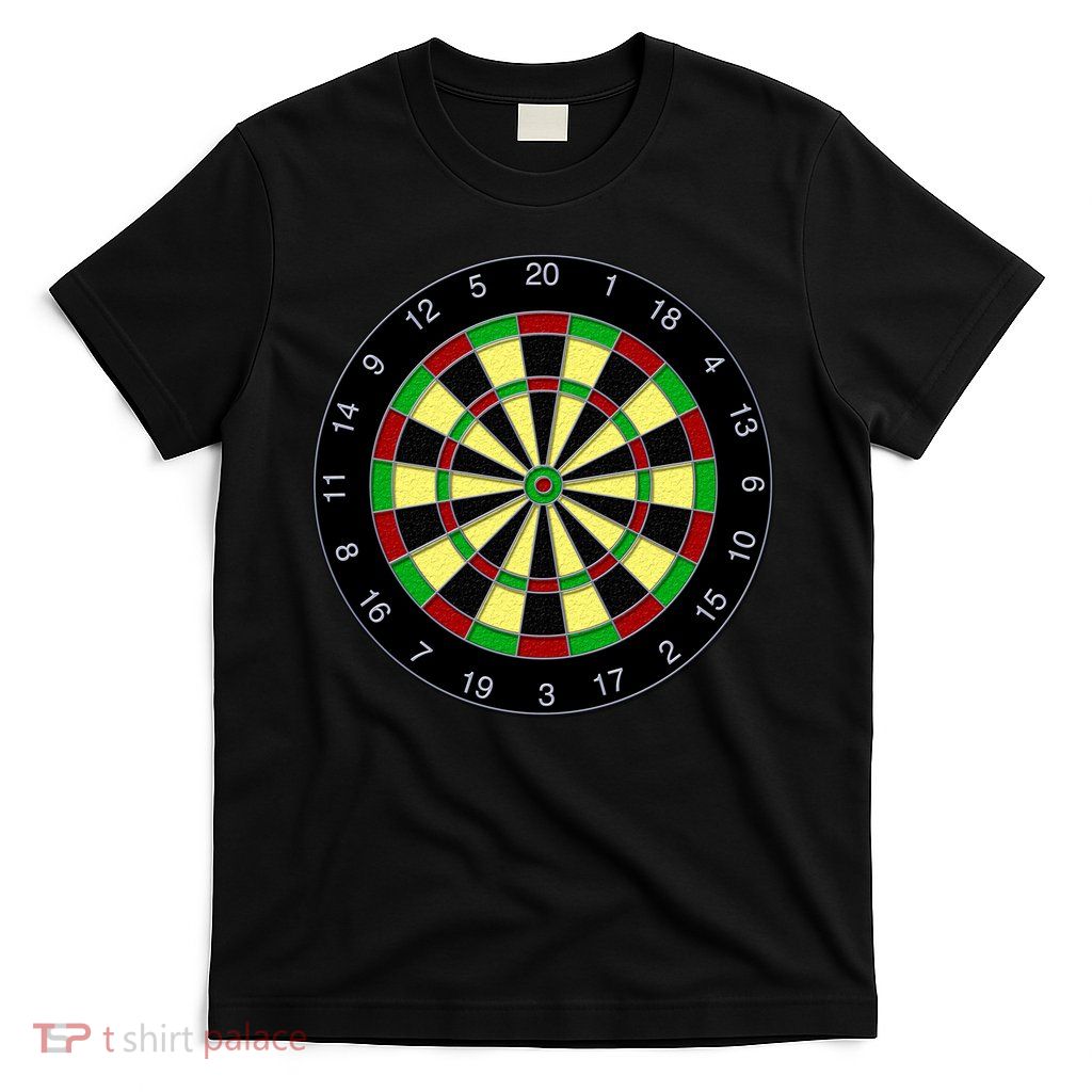 Flat Dart Board Gaming T-Shirt