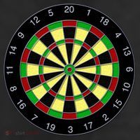 Flat Dart Board Gaming Beanie