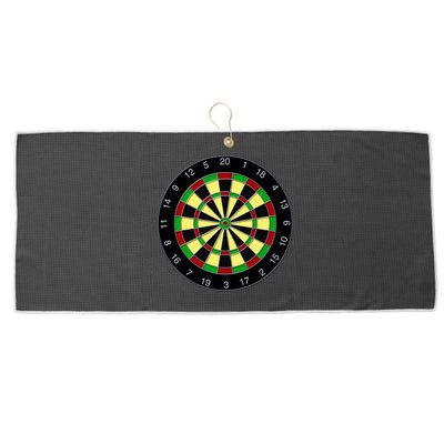 Flat Dart Board Gaming Large Microfiber Waffle Golf Towel