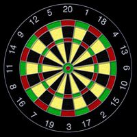 Flat Dart Board Gaming Cooling Performance Long Sleeve Crew