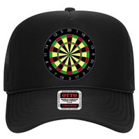 Flat Dart Board Gaming Trucker Hat