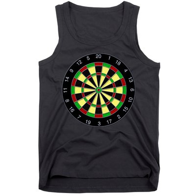 Flat Dart Board Gaming Tank Top