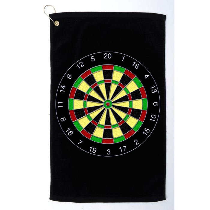 Flat Dart Board Gaming Golf Towel
