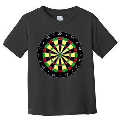 Flat Dart Board Gaming Toddler T-Shirt