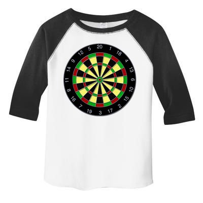 Flat Dart Board Gaming Toddler Fine Jersey T-Shirt