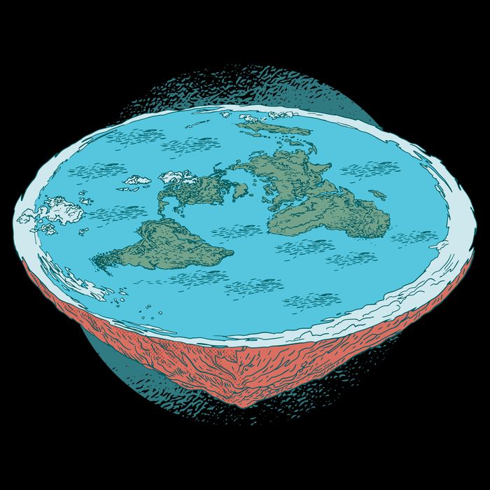 Flat Earth Theory USA-Made Doggie Bandana