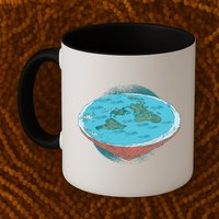 Flat Earth Theory Mug