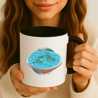 Flat Earth Theory Mug