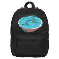 Flat Earth Theory 16 in Basic Backpack