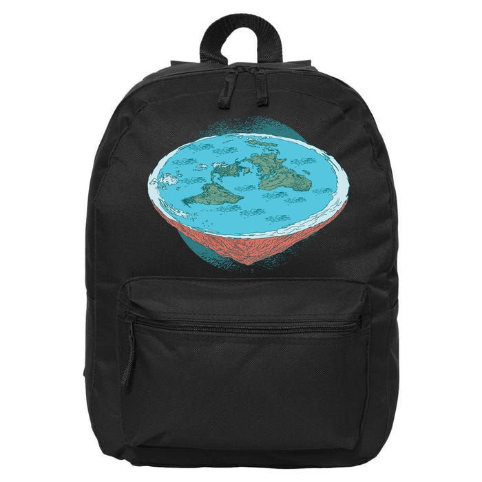 Flat Earth Theory 16 in Basic Backpack