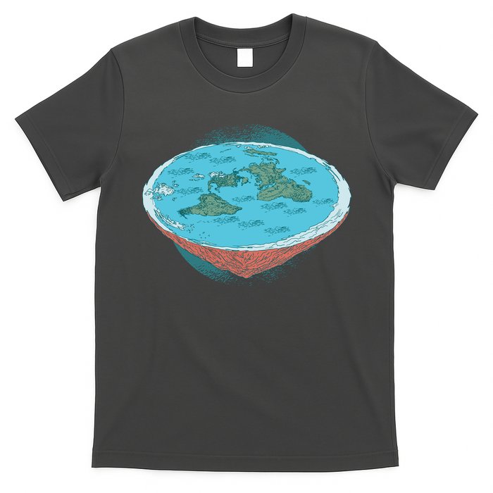 Flat Earth Theory T-Shirt