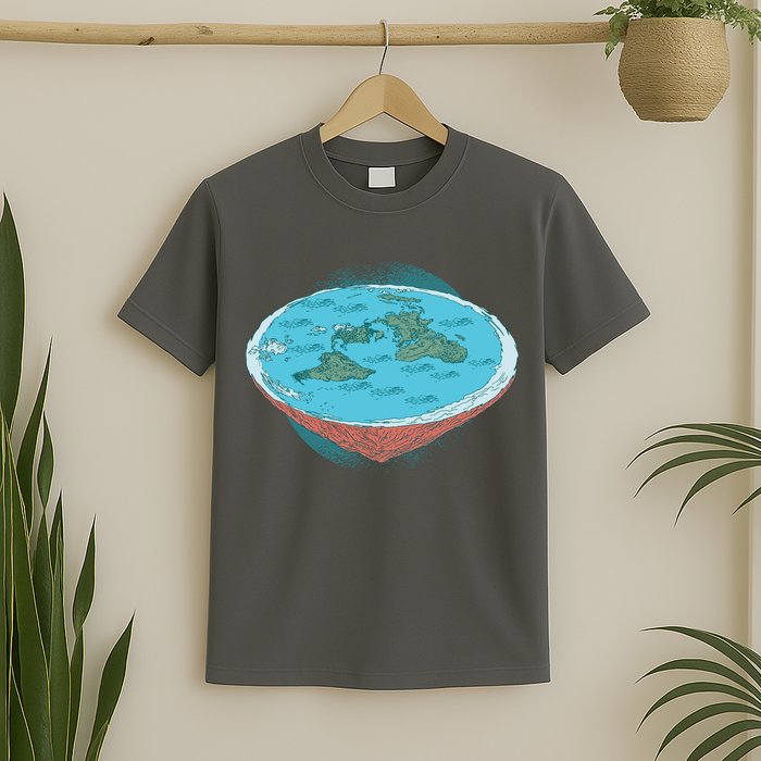 Flat Earth Theory T-Shirt