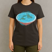 Flat Earth Theory T-Shirt