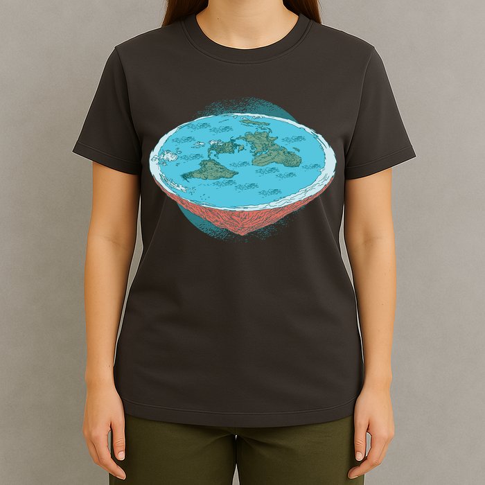 Flat Earth Theory T-Shirt