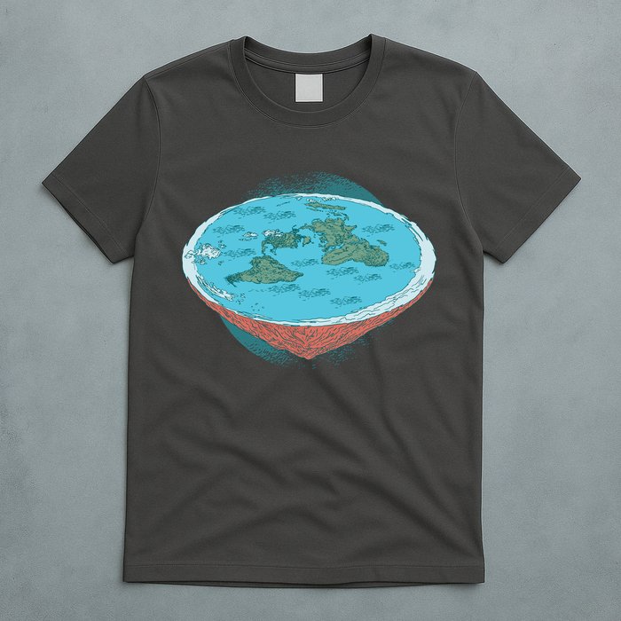 Flat Earth Theory T-Shirt