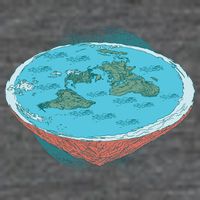 Flat Earth Theory T-Shirt