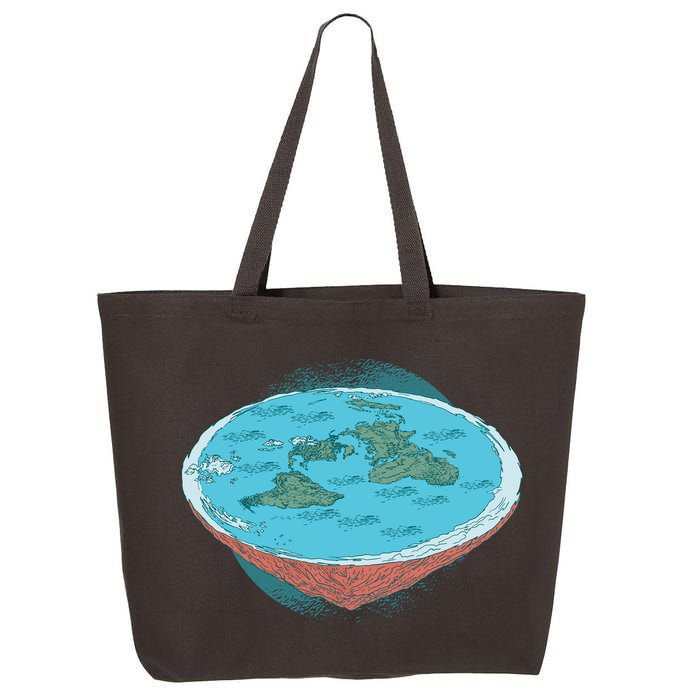 Flat Earth Theory 25L Jumbo Tote