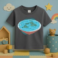 Flat Earth Theory Toddler T-Shirt