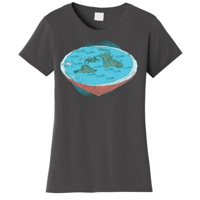 Flat Earth Theory Women's T-Shirt