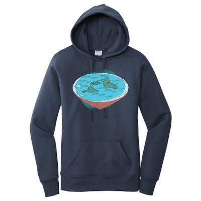 Flat Earth Theory Women's Pullover Hoodie