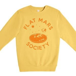 Flat Mars Society Premium Crewneck Sweatshirt