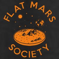 Flat Mars Society 7 Panel Mesh Trucker Snapback Hat