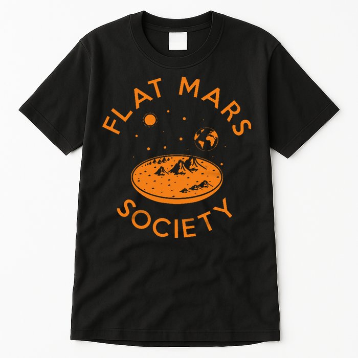 Flat Mars Society Tall T-Shirt