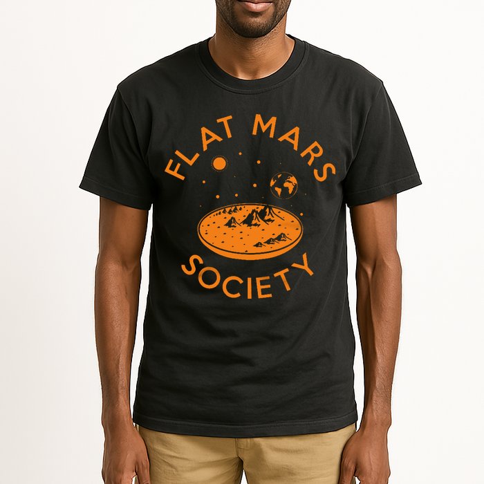 Flat Mars Society Tall T-Shirt