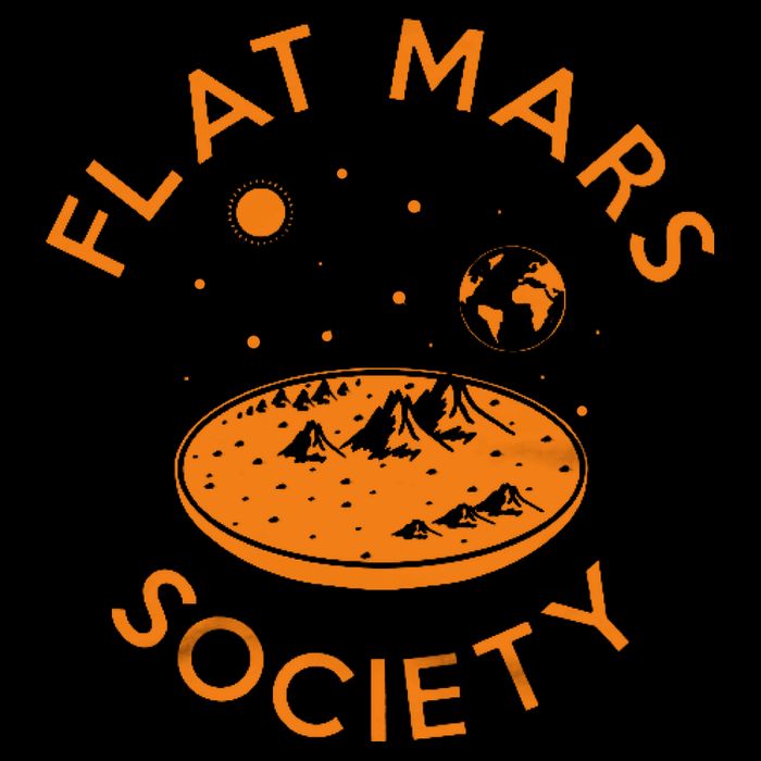 Flat Mars Society Tall T-Shirt