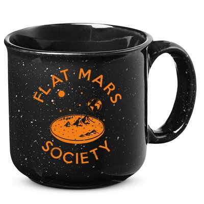 Flat Mars Society 15oz Campfire Ceramic Mug