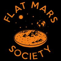 Flat Mars Society Drawstring Bag