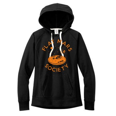 Flat Mars Society Women's Fleece Hoodie