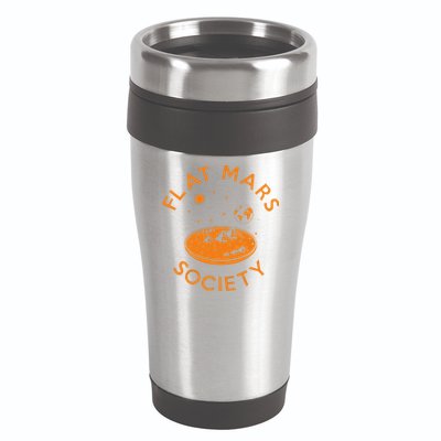 Flat Mars Society 16oz Travel Tumbler