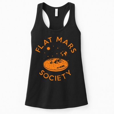 Flat Mars Society Womens Tank Top
