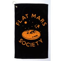 Flat Mars Society Golf Towel