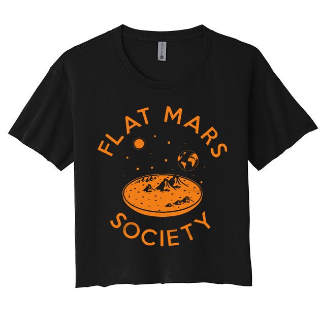 Flat Mars Society Crop Top