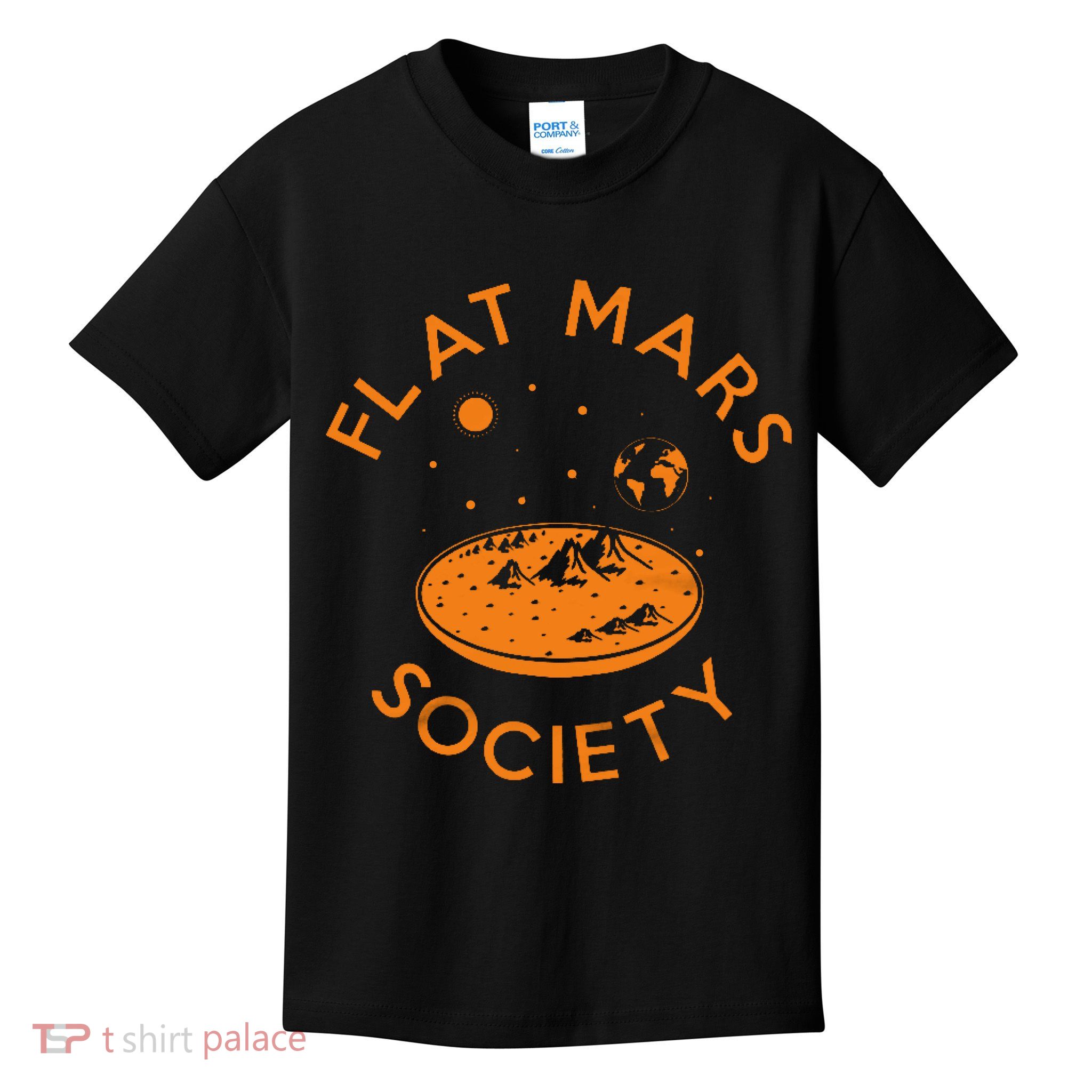 Flat Mars Society Kids T-Shirt