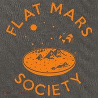 Flat Mars Society Cotton Canvas Backpack
