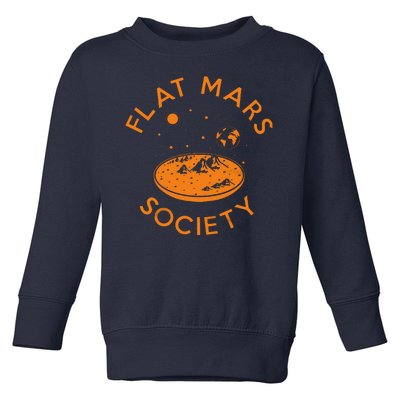 Flat Mars Society Toddler Sweatshirt