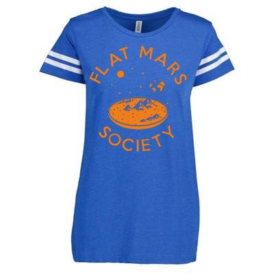 Flat Mars Society Enza Ladies Jersey Football T-Shirt