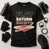 Flat Saturn Society Performance Shirt