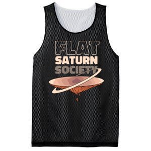 Flat Saturn Society Mesh Reversible Basketball Jersey Tank