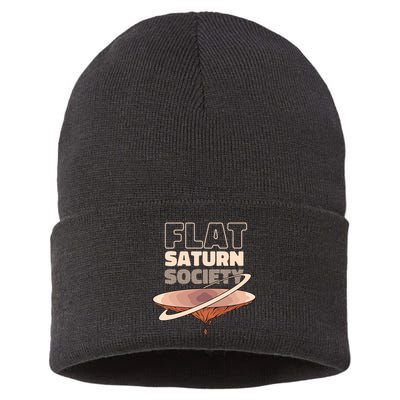 Flat Saturn Society Sustainable Knit Beanie
