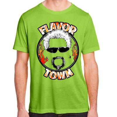 Flavor Town Cooking Guy Adult ChromaSoft Performance T-Shirt