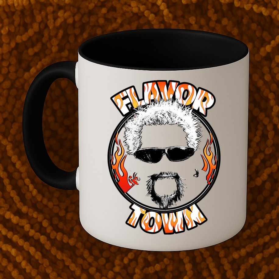 Flavor Town Cooking Guy Mug