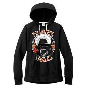 Flavor Town Cooking Guy Women's Fleece Hoodie