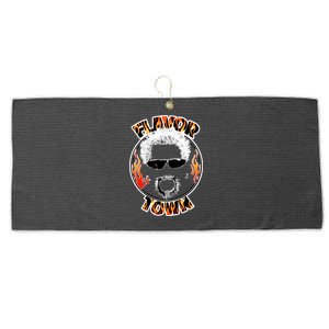 Flavor Town Cooking Guy Large Microfiber Waffle Golf Towel