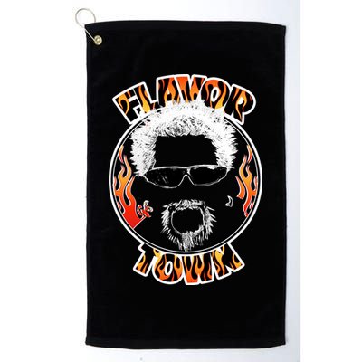 Flavor Town Cooking Guy Golf Towel