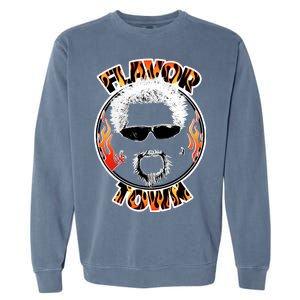 Flavor Town Cooking Guy Garment-Dyed Sweatshirt